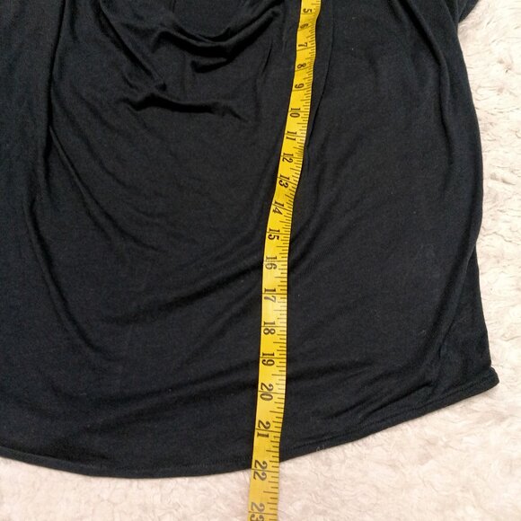 Free People We The Free Women's Black Sleeveless Cowl Neck Top - Picture 5 of 8